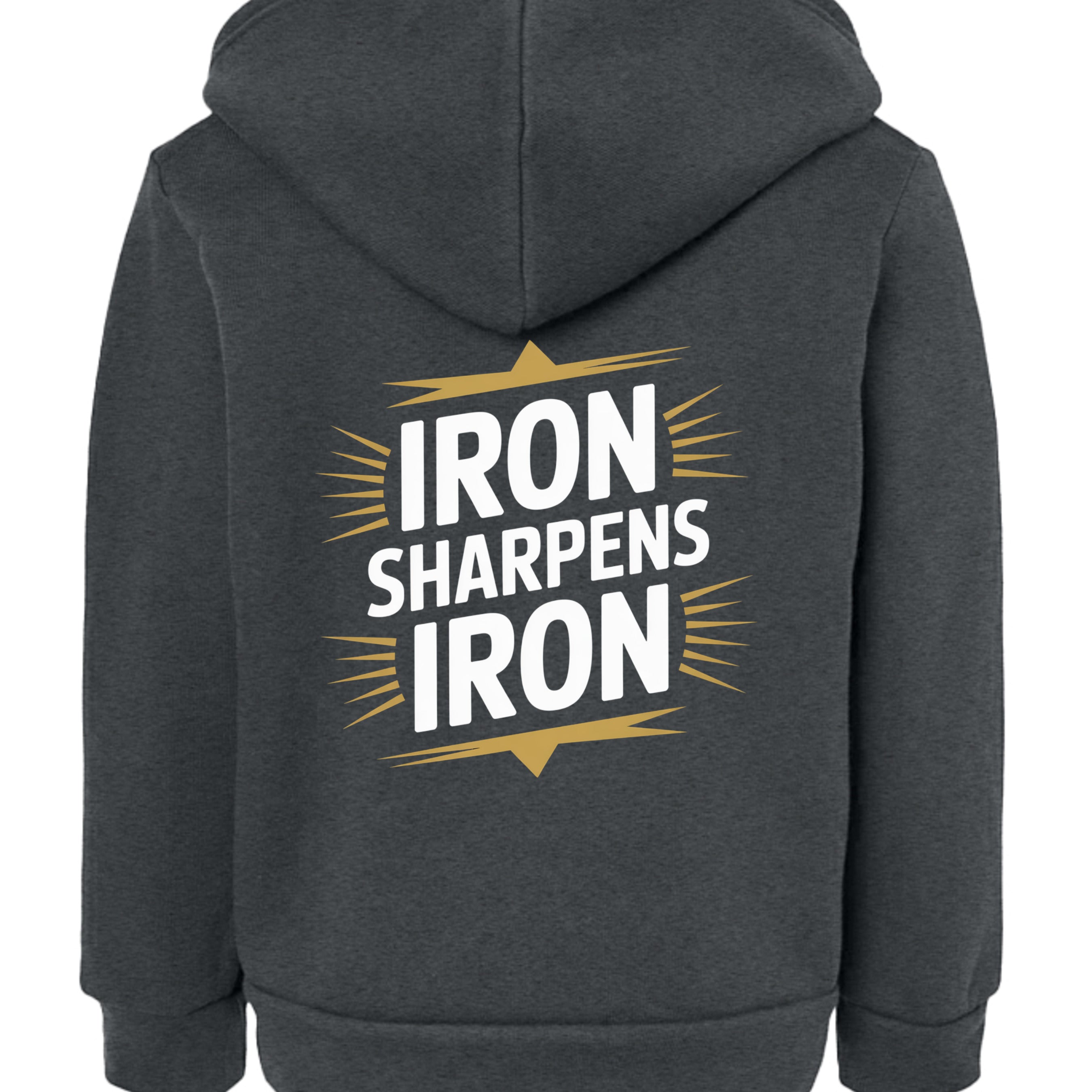 Dark Grey Heather - 3739T - BACK