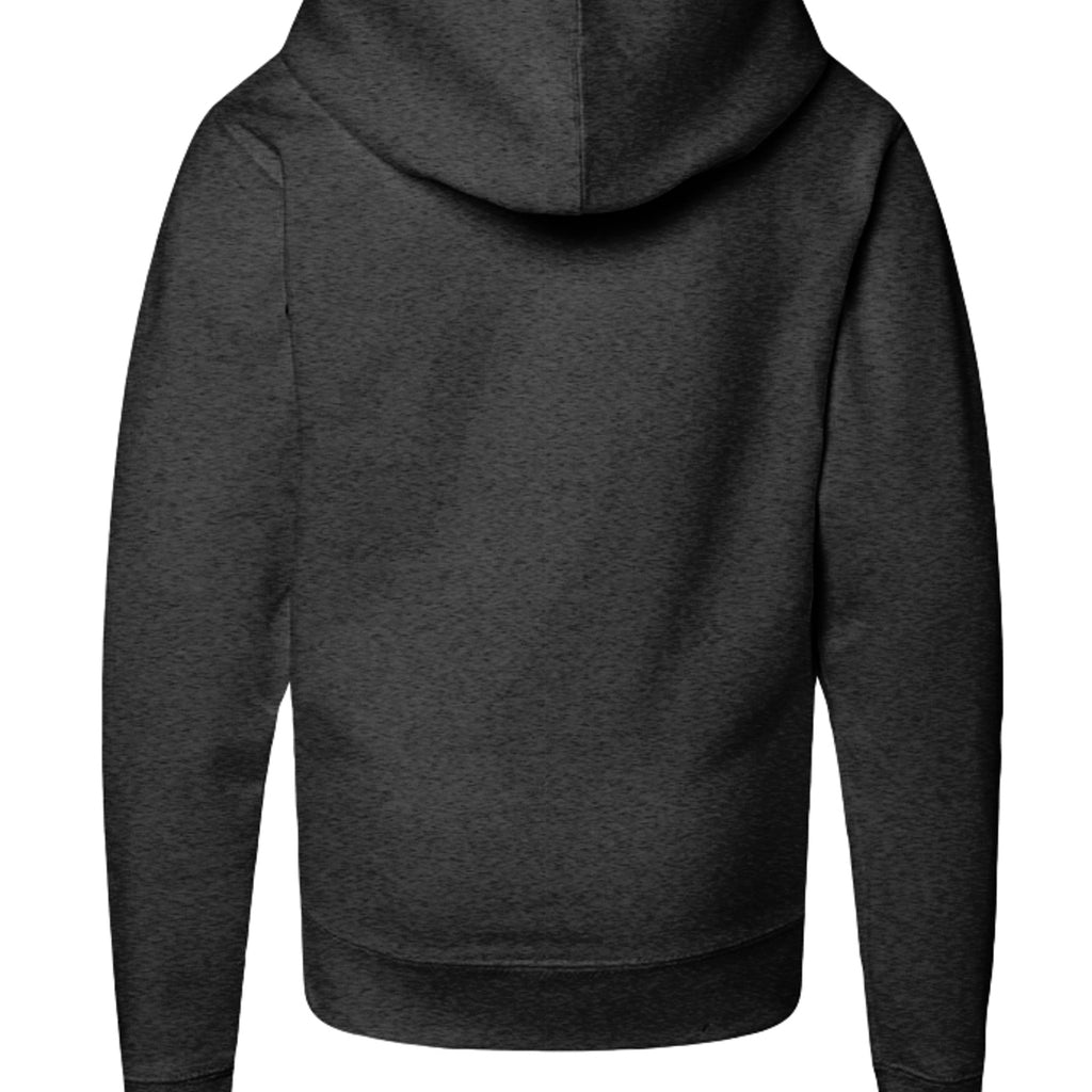 Charcoal Heather - SS4001Y - BACK