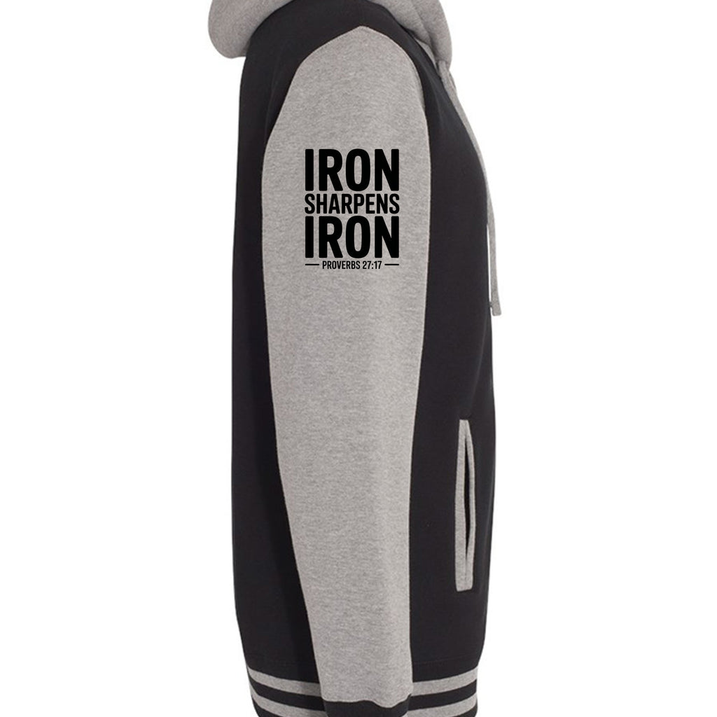 Black/ Gunmetal Heather - IND45UVZ - SLEEVE_RIGHT